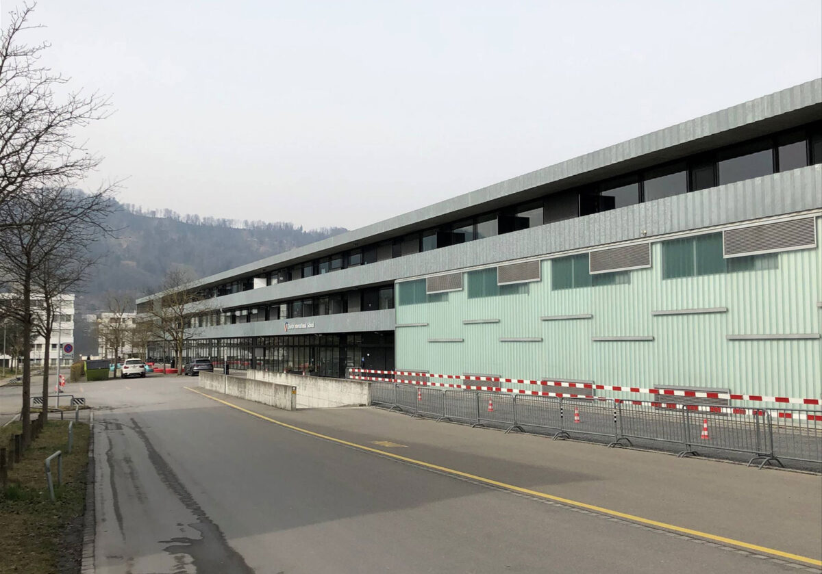 Zürich International School - Gebäude von Aussen